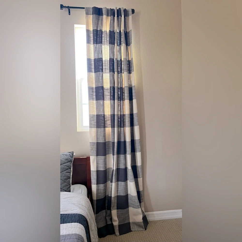Bryce Buffalo Check Curtain UNLINED